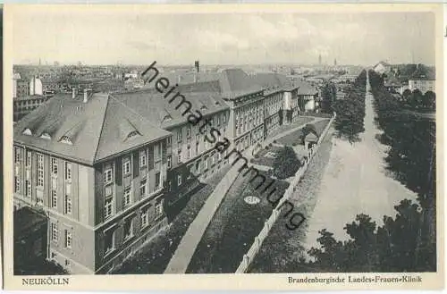 Berlin-Neukölln - Brandenburgische Landes-Frauen-Klinik - Verlag J. Goldiner Berlin 30er Jahre