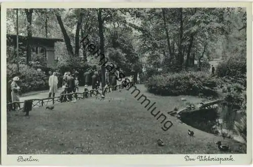 Berlin-Kreuzberg - Im Victoriapark - Verlag J. Goldiner Berlin 40er Jahre