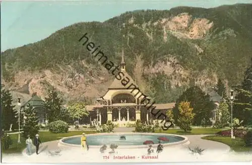 Interlaken - Kursaal - Edition Photoglob Co. Zürich ca. 1910