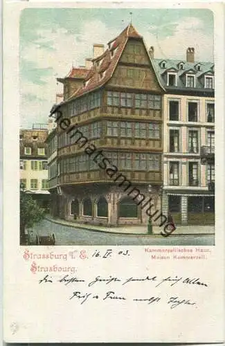 Strassburg - Kammerzellisches Haus