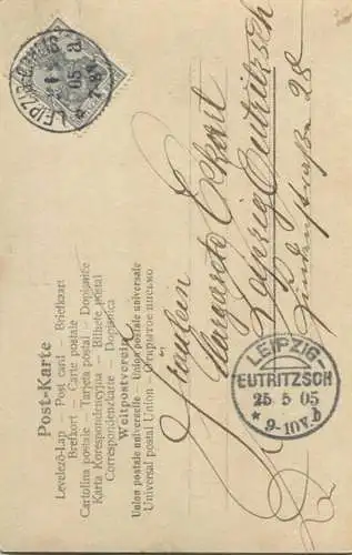 Junge Frau - Kirschen - gel. 1905