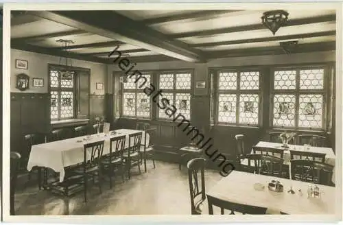 Gernsbach - Hotel und Pension zum goldenen Stern und Hirsch - Besitzer C. Brude - Foto-Ansichtskarte