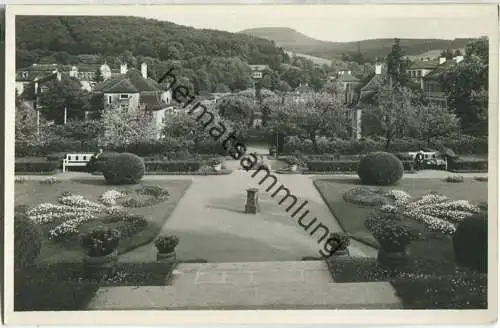 Bad Brückenau - Blick vom Fürstenhof zum Dreistelz - Foto-Ansichtskarte - Verlag Photo-Bott Bad Brückenau