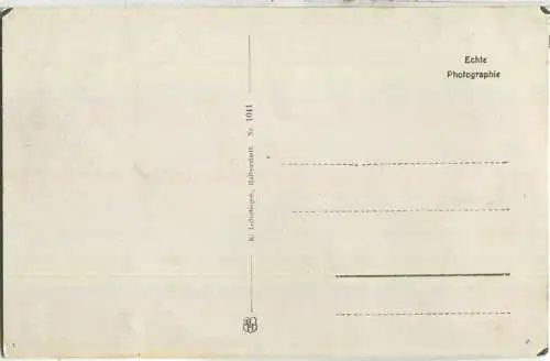 Am Rehberger Graben - Foto-Ansichtskarte - Verlag R. Lederbogen Halberstadt 30er Jahre