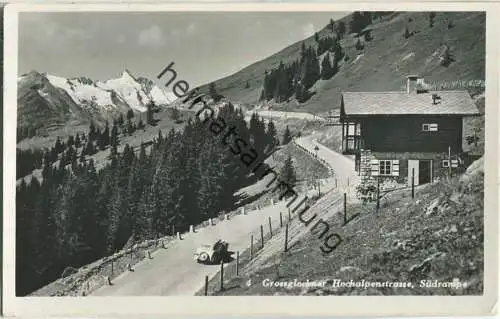Grossglockner Hochalpenstrasse - Südrampe - Foto-AK - Verlag Glocknerwirt Heiligenblut