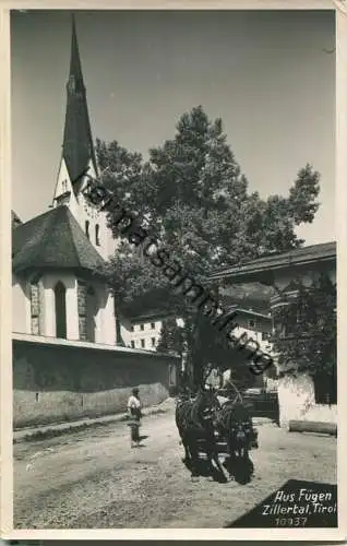 Fügen - Zillertal - Foto-Ansichtskarte - Verlag E. Stockhammer Hall