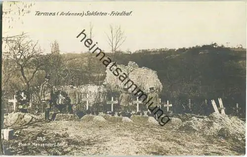 Termes - Soldaten Friedhof - Verlag Photo A. Menzendorf Berlin