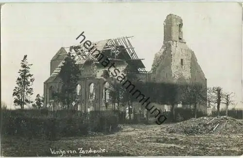 Kirche von Zandvoorde - Foto-Ansichtskarte