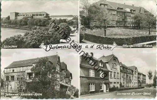 Wetter - Volmarstein - Kliniken - Hermann-Luisen-Haus - Foto-Ansichtskarte - Verlag Cramers Kunstanstalt Dortmund