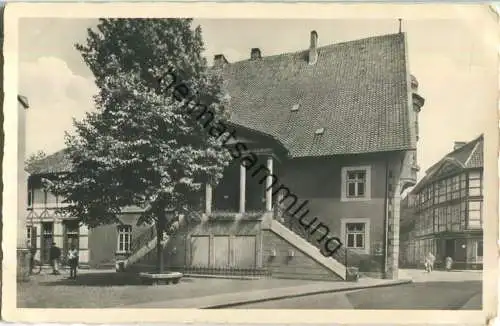 Osterode - Rathaus - Foto-Ansichtskarte - Verlag Schöning & Co. Lübeck