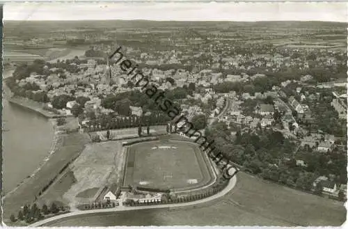Nienburg - Luftaufnahme - Foto-Ansichtskarte - Verlag Schöning & Co. Lübeck
