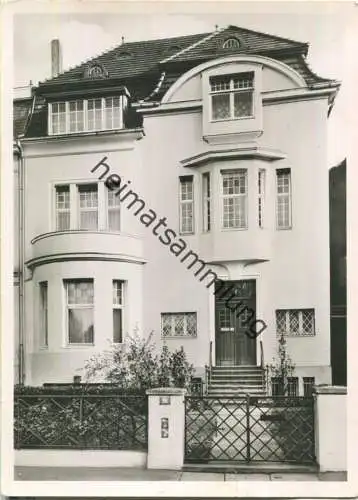 Hamburg 20 - Verwaltungsgebäude der Neuapostolischen Kirche Heilwigstraße 56 - Foto-Ansichtskarte Grossformat ca. 1960