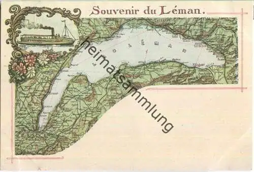 Souvenir du Leman - Edition H. Boneff Berne ca. 1900
