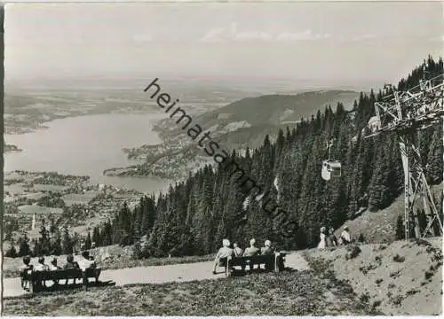 Wallbergbahn Rottach-Egern - Blick von der Bergstation auf das Tegernseer Tal - Tegernseer Tal Verlag Rottach-Egern