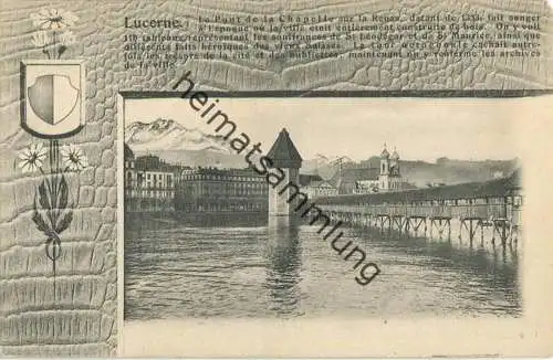 Luzern - Verlag Zachmann Tramelan - gel. 1937