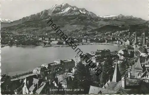 Luzern - Foto-AK - Verlag Photoglob-Wehrli Zürich gel. 1941