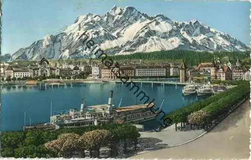 Luzern - Verlag Photoglob Wehrli Zürich gel. 1956