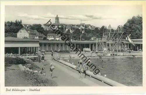 Bad Wildungen - Stadtbad - Verlag Schöning & Co Lübeck