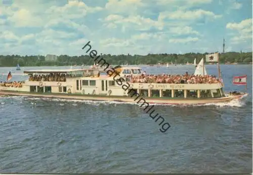 Berlin - Stern und Kreisschifffahrt - MS Ernst Reuter auf dem Wannsee - AK-Grossformat - Verlag Helga Simon Berlin