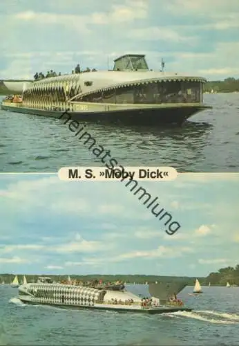 Berlin - Stern und Kreisschifffahrt - MS Moby Dick - AK-Grossformat - Verlag Kunst und Bild Berlin