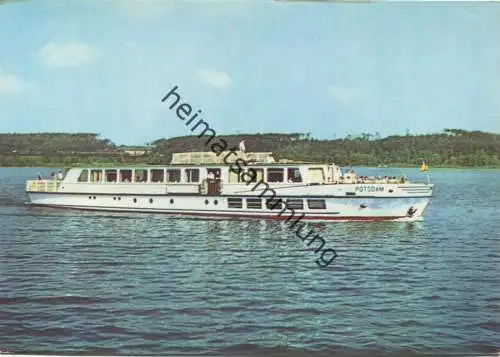 Potsdam - Weisse Flotte - MS Potsdam - AK-Grossformat - Verlag VEB Bild und Heimat Reichenbach
