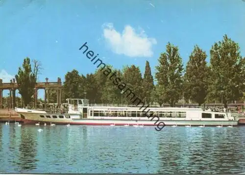 Potsdam - Weiße Flotte - MS Strandbad Ferch - AK-Grossformat - Verlag VEB Bild und Heimat Reichenbach