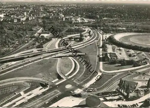 Berlin - Stadt-Autobahn - Foto-Ansichtskarte Grossformat - Verlag Klinke & Co. Berlin