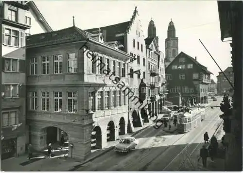 Zürich - Zunfthaus zur Saffran - Limmatquai 54 - Verlag Comet-Photo AG Zürich