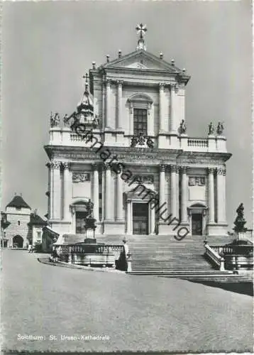 Solothurn - St. Ursen-Kathedrale - J. Gaberell AG Photo-Verlag Zürich