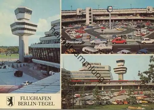 Berlin-Tegel - Flughafen - AK Grossformat - Verlag Kunst und Bild Berlin