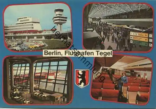 Berlin-Tegel - Flughafen - AK Grossformat - Verlag Kunst und Bild Berlin