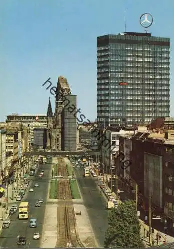 Berlin - Europa Center - Tauentzienstrasse - AK Grossformat - Verlag Hans Andres Berlin