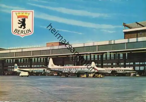 Berlin Flughafen Tempelhof - AK Grossformat - Verlag Krüger