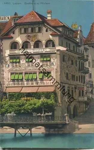 Luzern - Gasthaus zu Pfistern - Verlag Photoglob Zürich