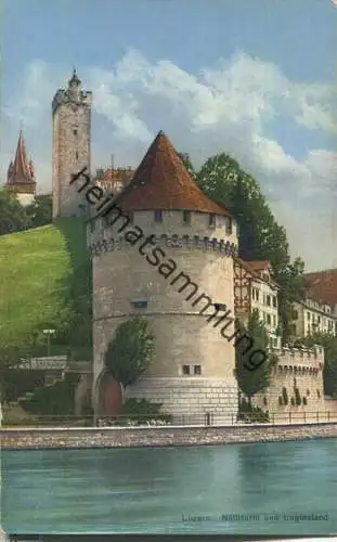 Luzern - Nölliturm und Luginsland - Verlag E. Goetz Luzern