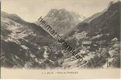 Vallee de Finhaut - Edition Jullien freres Geneve