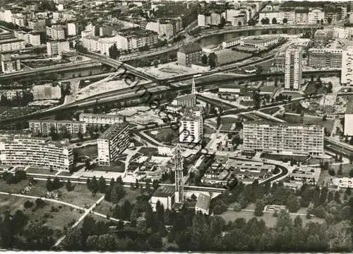 Berlin - Hansaviertel - Luftaufnahme - Foto-AK Grossformat - Verlag S. Schatz Berlin 60er Jahre
