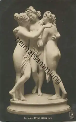Canova - Drei Grazien - Skulptur
