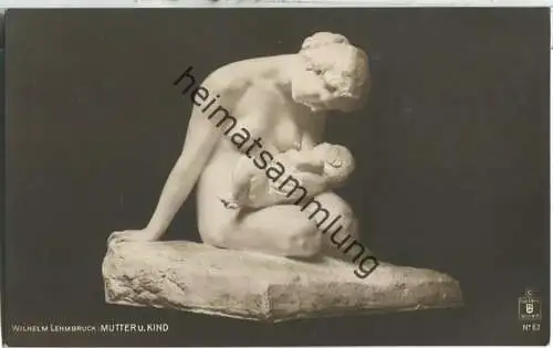 Wilhelm Lehmbruck - Mutter und Kind - Skulptur