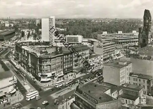 Berlin - Kurfürstendamm - Foto-AK-Grossformat 50er Jahre - Verlag Klinke & Co. Berlin