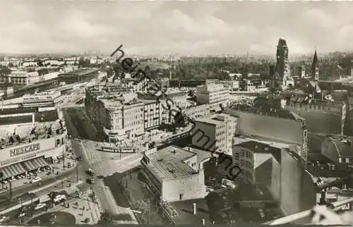 Berlin - Kurfürstendamm - Verlag Vetter & Huffert Berlin - Foto-AK 50er Jahre