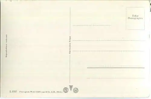 Thun - Schloss - Foto-Ansichtskarte - Weinhandlung Alfred Desch - Edition Photoglob-Wehrli & Vouga & Co. AG Zürich