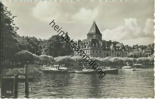 Ouchy - Le Chateau - Foto-Ansichtskarte - Edition O. Sartori Geneve