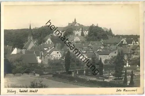 Bad Iburg - Verlag Foto Remmert - Rückseite beschrieben 1945