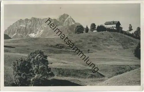 Waldemar-Petersen-Haus Hirschegg - Verlag A. Künzel Riezlern