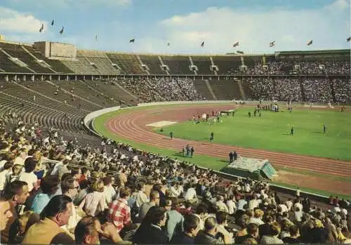 Berlin - Olympiastadion - AK Grossformat - Hans Andres Verlag Berlin