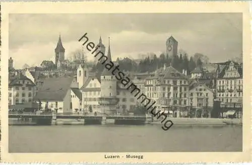 Luzern - Musegg - Verlag W. Zimmermann-Straessler Luzern