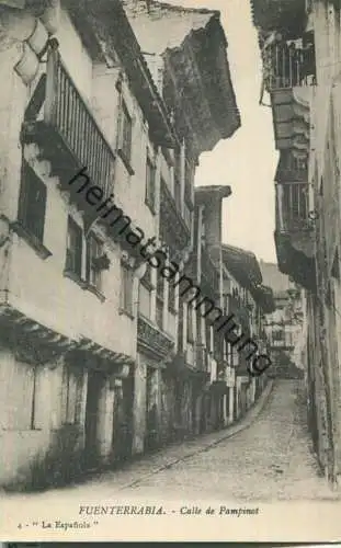 Fuenterrabia - Hondarribia - Calle de Pampinot