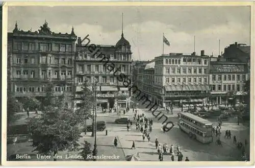 Unter den Linden - Kranzlerecke - Verlag I. W. B.