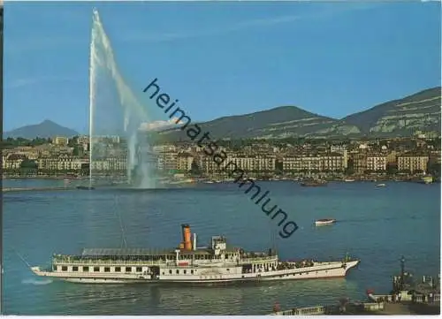 Geneve - Le Bateau Salon Rhone - Verlag Pierre Jaeger & Fils Le Lignon